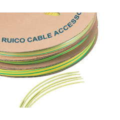 Yellow or Green Heat Shrinkable Tubing (RYG2X) Shrink Ratio 2 1