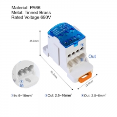 UKK 80A Power Distribution Blocks