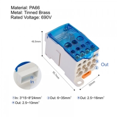 UKK 500A Power Distribution Blocks