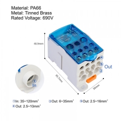 UKK 250A Power Distribution Blocks